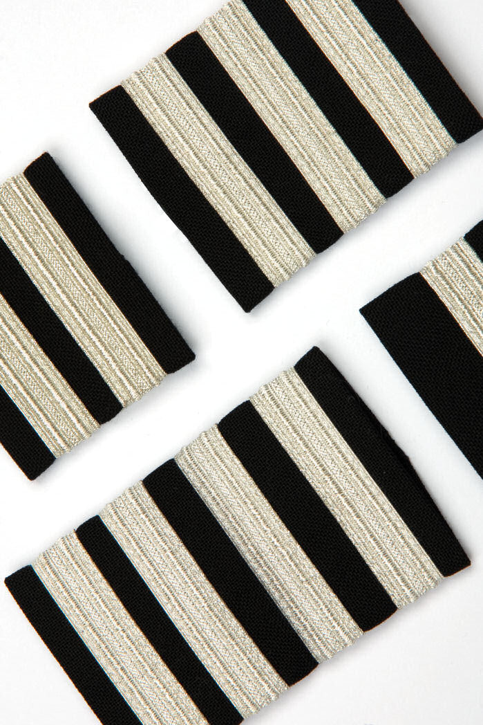  1 pair 1/2" Silver Epaulettes For The Pilots Uniform